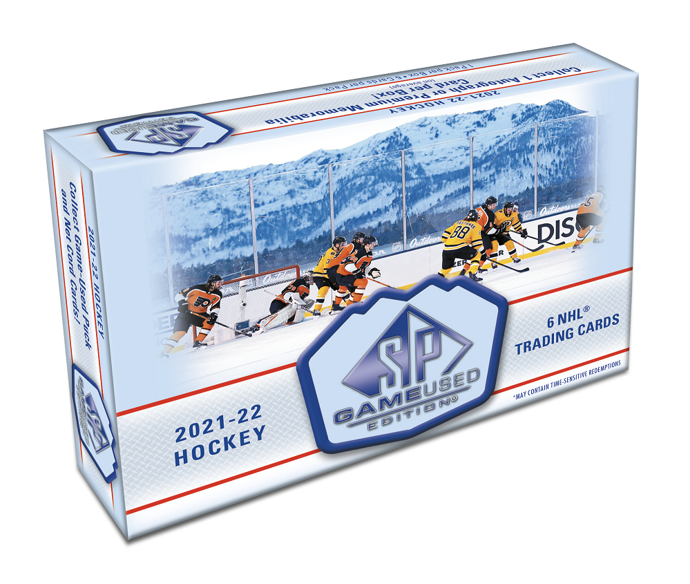 2021-22 Upper Deck SP Game Used Hockey Hobby 20-Box CASE